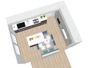 simulation 3D cuisines